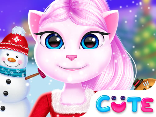 Angela Christmas Dress up Game - Play Free Game Online at MixFreeGames.com