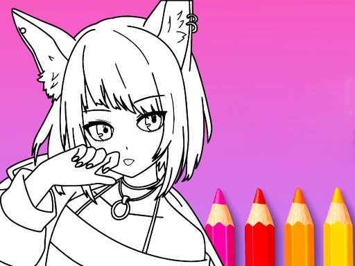 Anime Manga Coloring Book - Play Free Game Online at MixFreeGames.com