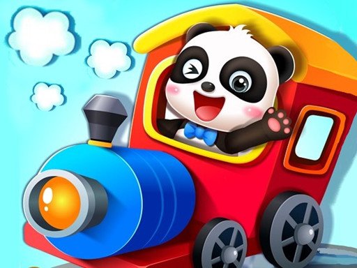 Baby Panda Train Driver - Play Free Game Online at MixFreeGames.com