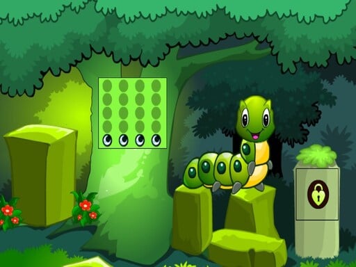 Caterpillar Forest Escape - Play Free Game Online at MixFreeGames.com