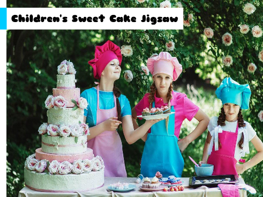 Children's Sweet Cake Jigsaw - Play Free Game Online at MixFreeGames.com