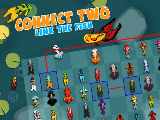 Connect Two : Link the Fish - Play Free Game Online at MixFreeGames.com