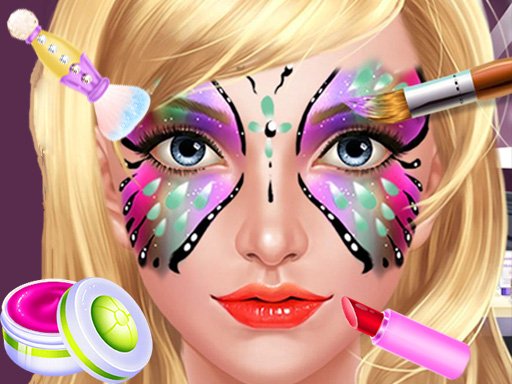 Face Paint Salon - Play Free Game Online at MixFreeGames.com