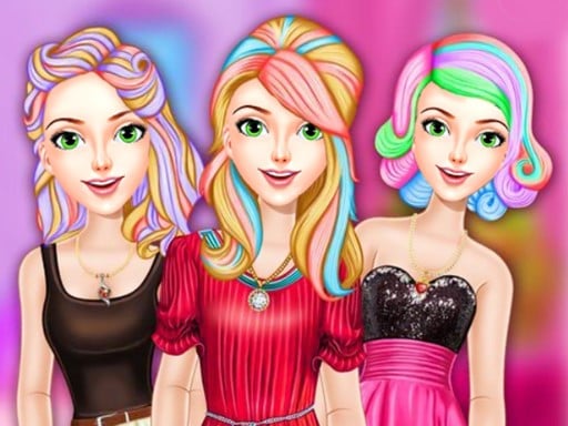 Fashion Dye Hair Design - Play Free Game Online at MixFreeGames.com