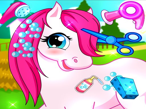 Horse Pet Salon 3D - Play Free Game Online at MixFreeGames.com