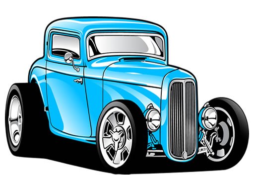 Hot Rod Coloring - Play Free Game Online at MixFreeGames.com