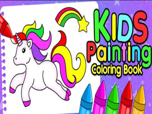 Kids Finger Painting Coloring - Play Free Game Online at MixFreeGames.com