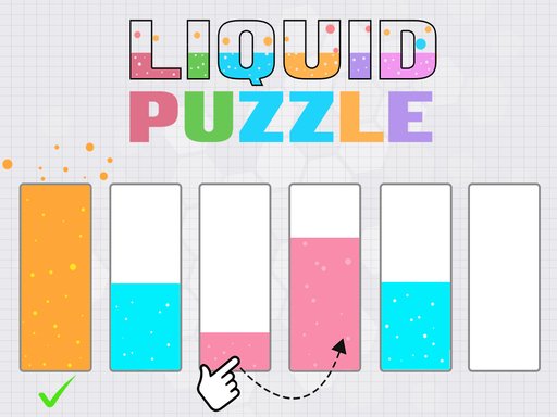 Liquid puzzle : sort the color - Play Free Game Online at MixFreeGames.com