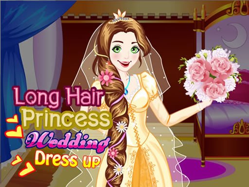 Long Hair Princess Wedding Dress up - Play Free Game Online at  