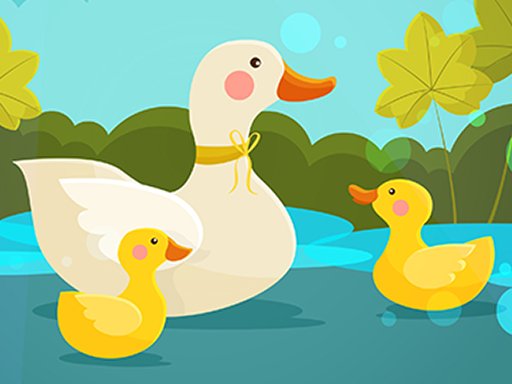 Mother Duck and Ducklings Jigsaw - Play Free Game Online at 