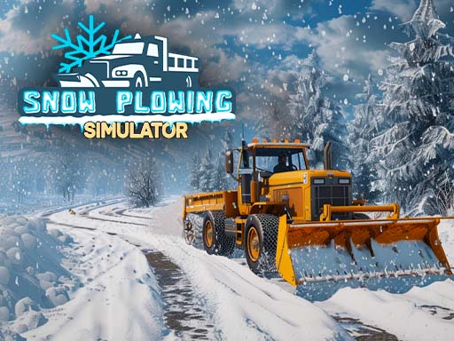 Snow Plowing Simulator - Play Free Game Online at MixFreeGames.com