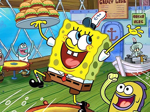 Sponge Bob Jigsaw Puzzle - Play Free Game Online at MixFreeGames.com