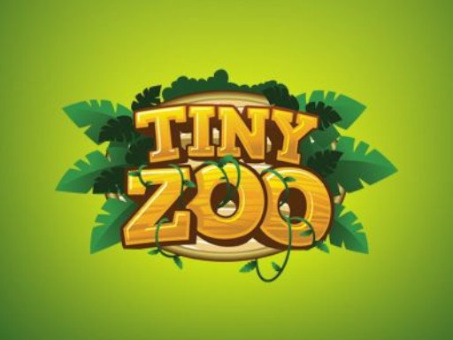 Tiny zoo. Zoo logo. Tiny Zoo cartoon.